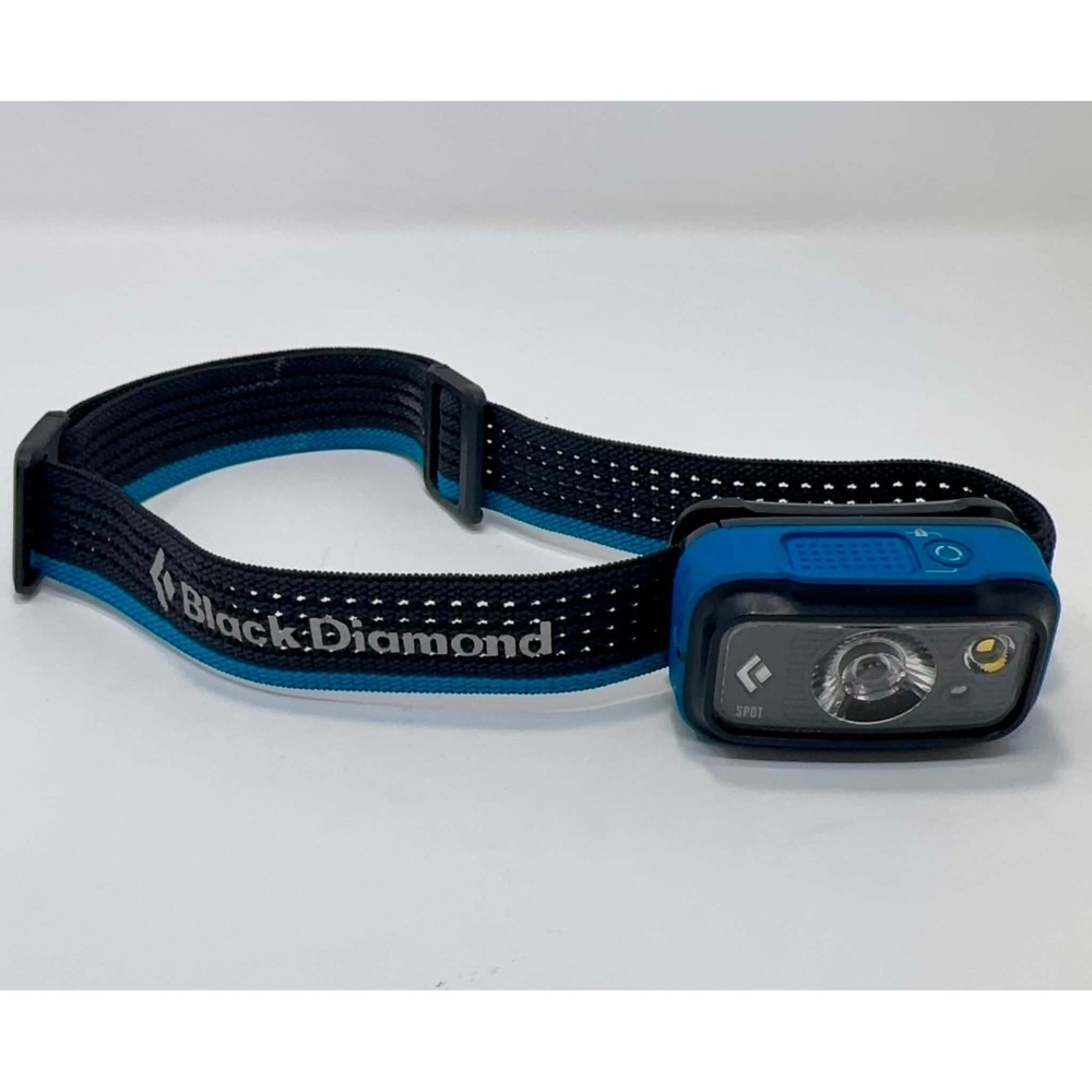 Black Diamond Spot 400 LED Headlamp Blue Waterproof Camping Hiking Head Light